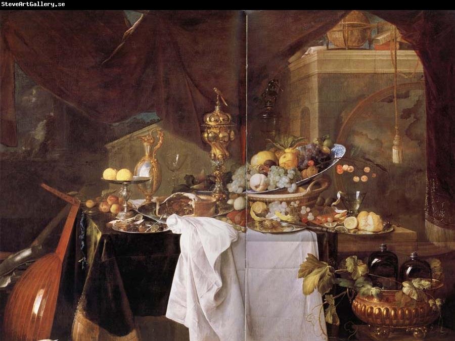 Jan Davidsz. de Heem Fruits et vaisselle:un dessert